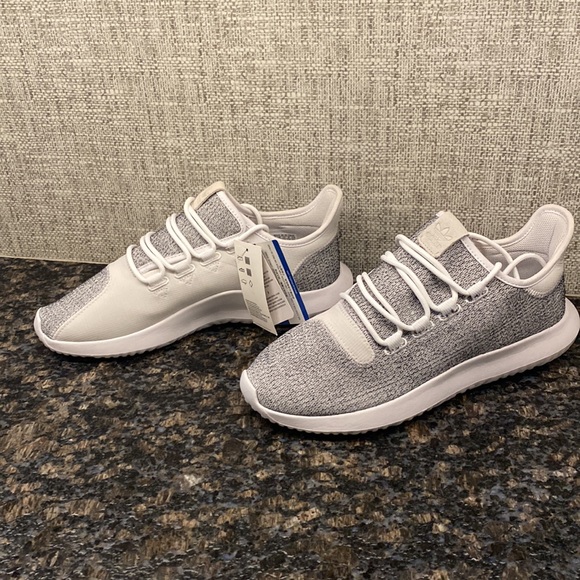 Adidas Ortholite Tubular Shadow Men’s size US 9 gray and white lace up sneaker - Picture 4 of 8